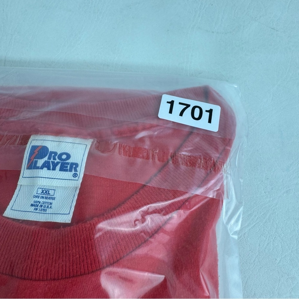 Pro Player Kansas City Chiefs Tee Shirt Red Vintage Crew Neck Short Sleeve XXL - Picture 12 of 13